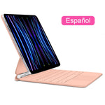 GOOJODOQ Magic Keyboard for iPad Pro 11 Inch 4th/3rd/2nd/1st Gen iPad Air 6 11 2024 Air4 Air 5 Floating Stand Bluetooth Keyboard