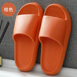 Men Home Slippers Male Sandals Bathroom Women Non Slip Outdoor Beach Slides Casual Rubber Flip Flops Flat 2025 New Trend Summer