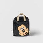 Mochila de dibujos animados- Disney Mickey Mouse para niña, bolso escolar de lona de minnie de gran capacidad