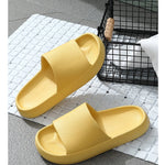 Men Home Slippers Male Sandals Bathroom Women Non Slip Outdoor Beach Slides Casual Rubber Flip Flops Flat 2025 New Trend Summer