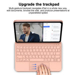 GOOJODOQ Magic Keyboard for iPad Pro 11 Inch 4th/3rd/2nd/1st Gen iPad Air 6 11 2024 Air4 Air 5 Floating Stand Bluetooth Keyboard